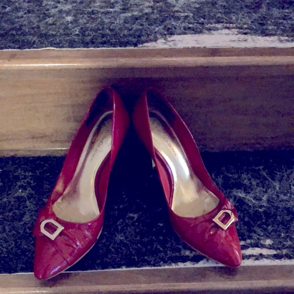 Vianni collection beautiful red color high heels - Picture 1 of 3